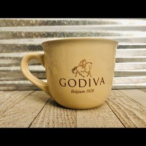 Coffee mug Godiva Belgium 1926 chocolate Jumbo Oversize cup